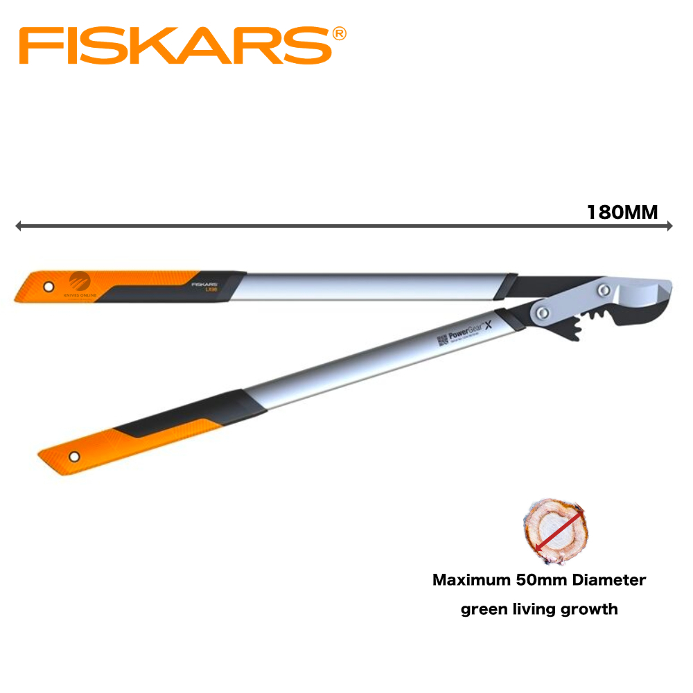 Fiskars powergear x lopper clearance anvil l lx99