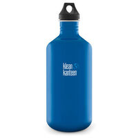 KLEAN KANTEEN CLASSIC 64oz 1900ml BLUE PLANET BPA FREE Water Bottle SAVE !