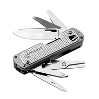 Leatherman FREE T4 Multi-Tool Stainless  , 12 Tools