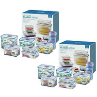 Lock & Lock 16 Piece Classic Plastic Airtight Food Storage Containers 16pc