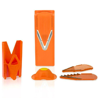 New V Slicer BORNER V3 & Multi Box & 3 Blade Insert & Safety Hat Orange German