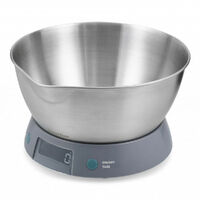 Jamie Oliver 5kg Digital Kitchen Food Liquid Scale w/ 2L Stainless Steel Bowl  