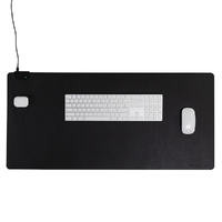 New Keysmart TaskPad Wireless Charging Desk Pad - Black