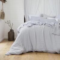 New Bambury French Linen Quilt Cover Set - Double