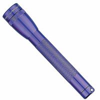 MAGLITE 2AA VIOLET FLASHLIGHT  PURPLE MADE IN USA "FREE POSTAGE"
