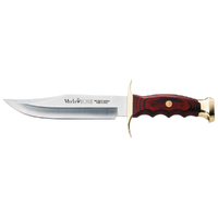 New Muela Bowie 18 Fishing Hunting Knife , Coral Wood Handle