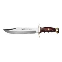 New Muela Bowie 22 Fishing Hunting Knife , Coral Wood Handle