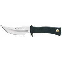 New Muela Pickas Skinner Hunting Knife , Black Rubber Handle