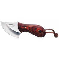 New Muela Mouse 6R Skinner Hunting Knife , Coral Wood Handle