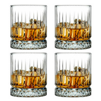 New Pasabahce Elysia 355ml Whiskey Glass Tumbler - Set of 4