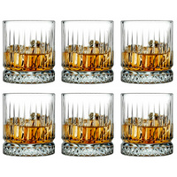 New Pasabahce Elysia 355ml Whiskey Glass Tumbler - Set of 6