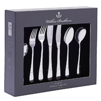 Wilkie Brothers Livingston 42 Piece Stainless Steel Cutlery Set - 42pc