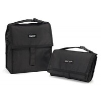 PACKIT PERSONAL COOLER LUNCH BAG FREEZE AND GO -  BLACK PACK IT USA DESIGN