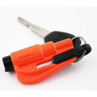 RESQME ORANG RESCUE TOOL EMERGENCY SAFETY GLASS BREAKER "FREE POSTAGE"  YTX010OR
