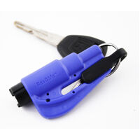 RESQME BLUE RESCUE TOOL EMERGENCY SAFETY GLASS BREAKER "FREE POSTAGE"  YTX010BL