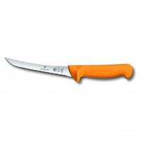 SWIBO 16cm / 6" Curved Narrow Semi Flexible Victorinox Boning Knife 5.8404.16 Butcher