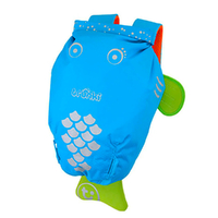 Trunki PaddlePak Waterproof Swim Backpack - Bob Blue Fish