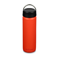 Klean Kanteen Wide 27oz 800ml Bottle W/ Loop Cap + Bale - Tiger Lily