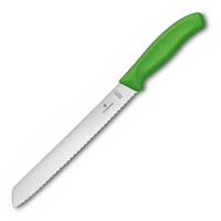 Victorinox 21cm Bread Knife Classic Green - Serrated Edge 6.8636.21L4B