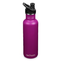 Klean Kanteen Classic 27oz / 800ml Bottle w/ Sport Cap - Purple Potion