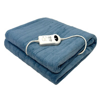 Bambury Heated Throw 120 x 160cm - Blue