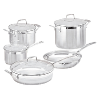  Scanpan Impact 5 Piece Cookware Set - Stainless Steel 5pc