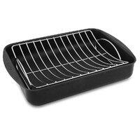 Scanpan Classic Roasting Pan Dish 44cm x 32cm 7.75L & Rack