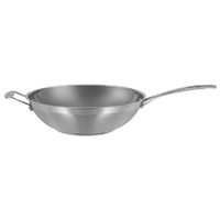 Scanpan Impact 32cm Stainless Steel Wok Without Lid 