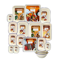 Wiltshire Enamel 18 Piece Bakeware Pack - 18pc