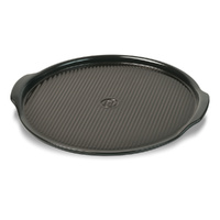 Emile Henry Ridged Pizza Stone 40cm - Charcoal