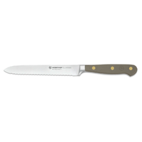 Wusthof Classic Serrated Utility Knife 14cm - Velvet Oyster