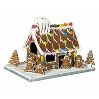Avanti Gingerbread House 10 Piece Set With Base Board