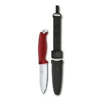 Victorinox Venture Fixed Blade Knife W/ Sheath & Belt Carry Loop - Red