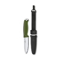 Victorinox Venture Fixed Blade Knife W/ Sheath & Belt Carry Loop - Olive