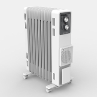 Dimplex 2.4kW Oil Column Heater With Turbo Fan - Arctic White OCR24FA
