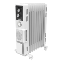 Dimplex 2.4kW Oil Column Heater w/ Timer & Turbo Fan - Arctic White OCR24TIF