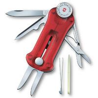Victorinox Swiss Army Knife Sport Golf Tool Marker Divot Repair - Red