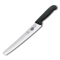 New Victorinox Black Fibrox 26cm Pastry Knife 5.2933.26