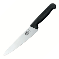 Victorinox 15cm Chef Cook's Carving Knife Fibrox Handle Black 5.2003.15