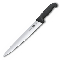 VICTORINOX SLICING CARVING KNIFE 25CM FIBROX BLADE WIDTH 40MM 5.4503.25 SWITZERL