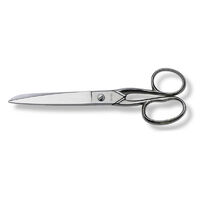 VICTORINOX HOUSEHOLD SCISSORS NICKEL PLATED LONG EYE 18CM 8.1020.21 SWITZERLAND