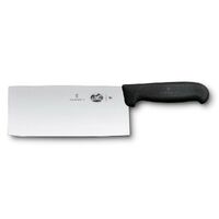 New Victorinox Chinese Chefs Meat Cleaver Chopper 18cm Knife Fibrox Handle 5.4063.18
