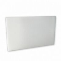 WHITE HACCP 40322 Polyethylene Cutting Chopping Reversible Board 450 x 610 x 13mm 