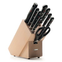 New Wusthof Trident Classic 10pc Trident Classic Knife Block Set , 9842-8W , Made in Germany