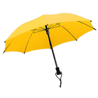 EUROSCHIRM BIRDIEPAL OUTDOOR LIGHTWEIGHT DURABLE TREKKING UMBRELLA- YELLOW SAVE!