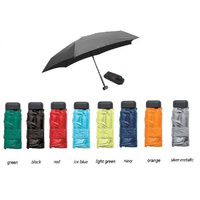 EUROSCHIRM DAINTY MICRO LIGHTWEIGHT DURABLE TREKKING UMBRELLA - ASRTD COLOURS