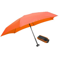 EUROSCHIRM DAINTY MICRO LIGHTWEIGHT DURABLE TREKKING UMBRELLA - ORANGE SAVE !