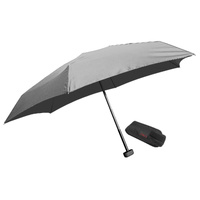 EUROSCHIRM DAINTY MICRO LIGHTWEIGHT DURABLE TREKKING UMBRELLA - SILVER SAVE !