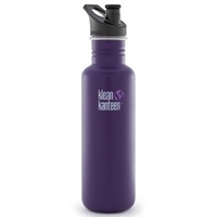 KLEAN KANTEEN 27oz 800ml Violet BERRY BPA FREE WATER BOTTLE