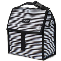 NEW PACKIT PERSONAL COOLER LUNCH BAG FREEZE AND GO - WOBBLY STRIPE PACK IT USA DESIGN